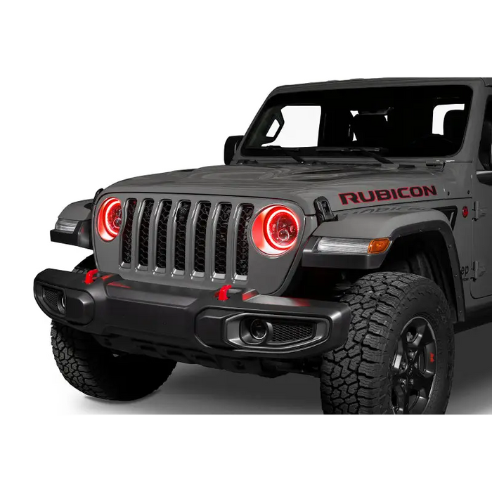 Oracle Jeep Wrangler JL/Gladiator JT 7in. LED Headlights - Front Bumper Light