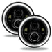 Black LED headlights for Ford - Oracle Jeep Wrangler JL/Gladiator JT 7in. High Powered LED Headlights (Pair) - Dynamic