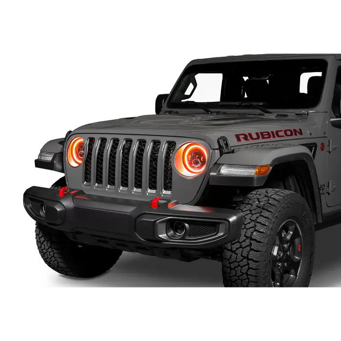 Oracle Jeep Wrangler JL/Gladiator JT 7in. LED Headlights - Front Bumper Light