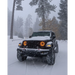 Oracle Jeep Wrangler JL/Gladiator JT 7in. LED Headlights driving through snow.