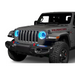 Gray Jeep with Blue LEDs - Oracle Jeep Wrangler JL/Gladiator JT LED Headlights