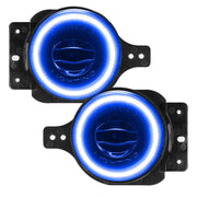 Pair of blue LED fog lights for Ford - Oracle Jeep Wrangler Sport High Performance ColorSHIFT.