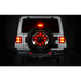 Red 3rd Brake Light on Jeep - Oracle LED Illuminated Wheel Ring