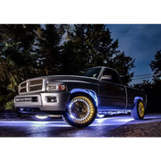Oracle LED Illuminated Wheel Rings - ColorSHIFT - 15in - Side Light Truck View