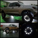 Oracle LED Illuminated Wheel Rings - Double LED - White - Truck with LED wheel ring kit