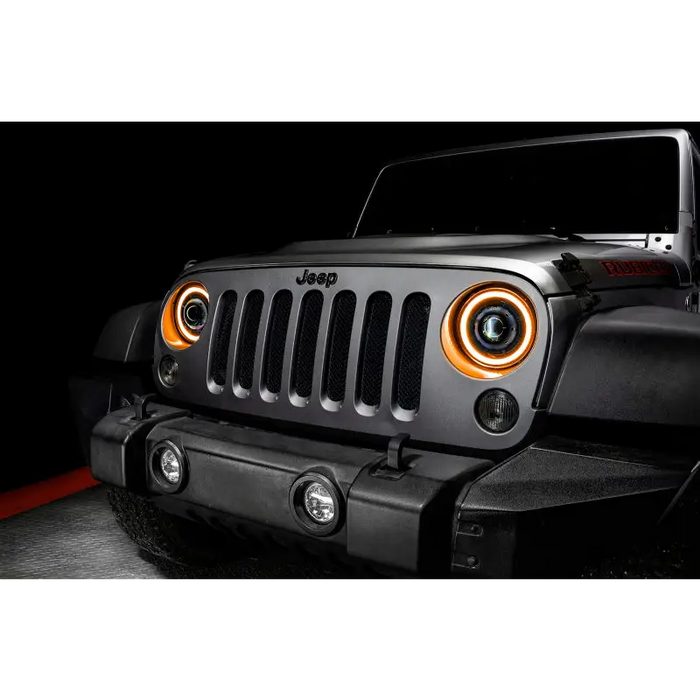 Oracle Lighting Jeep Wrangler JK Oculus 7in Switchback Bi-LED Headlights