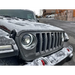 Oracle Lighting Bi-LED Projector Headlights on Jeep Wrangler with Snow on Hood.