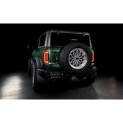 Oracle Lighting LED Tail Lights for Ford Bronco - Rear end of green jeep, black background