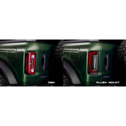 Oracle Lighting Ford Bronco Flush Style LED Taillights with rear bumper removed
