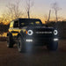 Black Jeep with Bright Yellow Fog Light Kit for Ford Bronco - ORACLE Lighting Triple LED