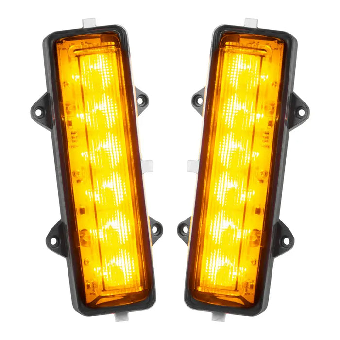 Oracle Lighting dual function yellow side marker lights for Ford Bronco.