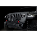 Oracle Lighting Auxiliary Lights on Jeep Wrangler - Close up with black background