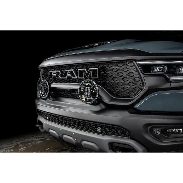 Black 2020 Rambo front grille with Oracle Lighting Auxiliary Lights.