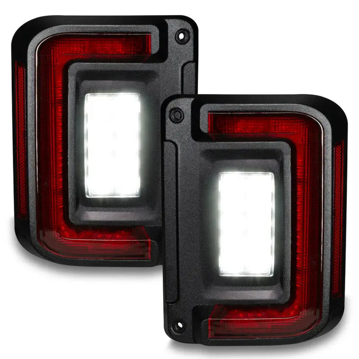 Oracle Lighting Jeep Wrangler JK Flush Mount LED Tail Lights - Pair of Jeep Tail Lights