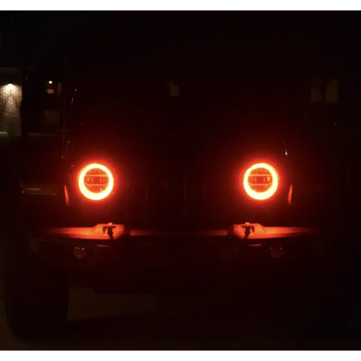 ORACLE Lighting Jeep Wrangler LED Surface Mount Headlight with Halo Kit