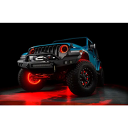 Jeep Wrangler LED Illuminated ORACLE Lighting Wheel Rings - ColorSHIFT RGB+W