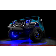 Jeep WRL LEDs on ORACLE Lighting LED Illuminated Wheel Rings - ColorSHIFT RGB+W