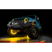 ColorSHIFT RGB+W ORACLE Lighting LED Illuminated Wheel Rings with jeep wrl leds