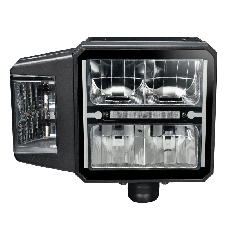 Oracle Lighting Multifunction LED Plow Headlight with Heated Lens 5700K featuring turn signal indicator
