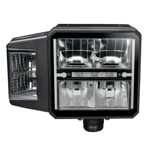 Oracle Lighting Multifunction LED Plow Headlight with Heated Lens 5700K featuring turn signal indicator