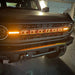 ORACLE Lighting Universal Illuminated LED Letter Badges - Matte Black Surface Finish - N - Truck with Light on Hood