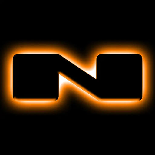 ORACLE Lighting Universal Illuminated LED Letter Badge in orange light - N