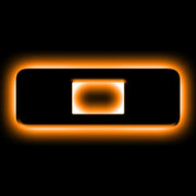 Illuminate your ride with ORACLE Lighting LED Letter Badges - Matte Black Surface Finish - O.