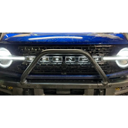 ORACLE Lighting Universal Illuminated LED Letter Badges - Matte Black Surface Finish - B - Front bumper light display