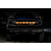 Matte Black LED Letter Badge showcasing illuminated O.