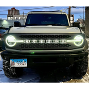 ORACLE Lighting Universal Illuminated LED Letter Badges - Matte White Surface Finish - O for Jeep Wrangler