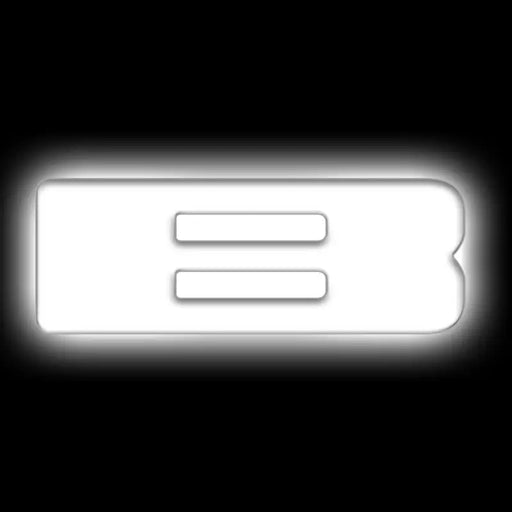 Oracle Lighting Universal Illuminated LED Letter Badge in Matte White - Jeep Wrangler Beam Pattern