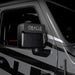 Oracle Magnetic Light bar Cover for LED Side Mirrors - Rear view of black and white truck