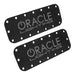 Black Oracle License Plate Set for 79-93 GTO - Magnetic Light Bar Cover