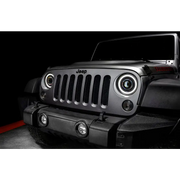 Jeep Wrangler JK with Oracle Oculus 7in Bi-LED Projector Headlights - 6000K