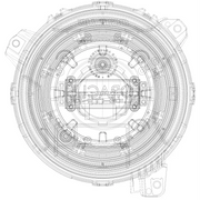 Circular diagram of a train engine - Oracle Oculus Bi-LED Projector Headlights for Jeep JL/Gladiator JT