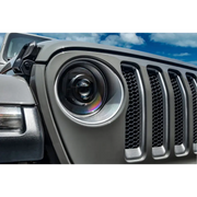 Oracle Oculus Bi-LED projector headlight for Jeep JL/Gladiator with camera attached