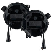 Pair of black front bumper mount speakers for Ford Mustang - Oracle Oculus Bi-LED Projector Headlights for Jeep JL/Gladiator JT - Graphite Metallic -