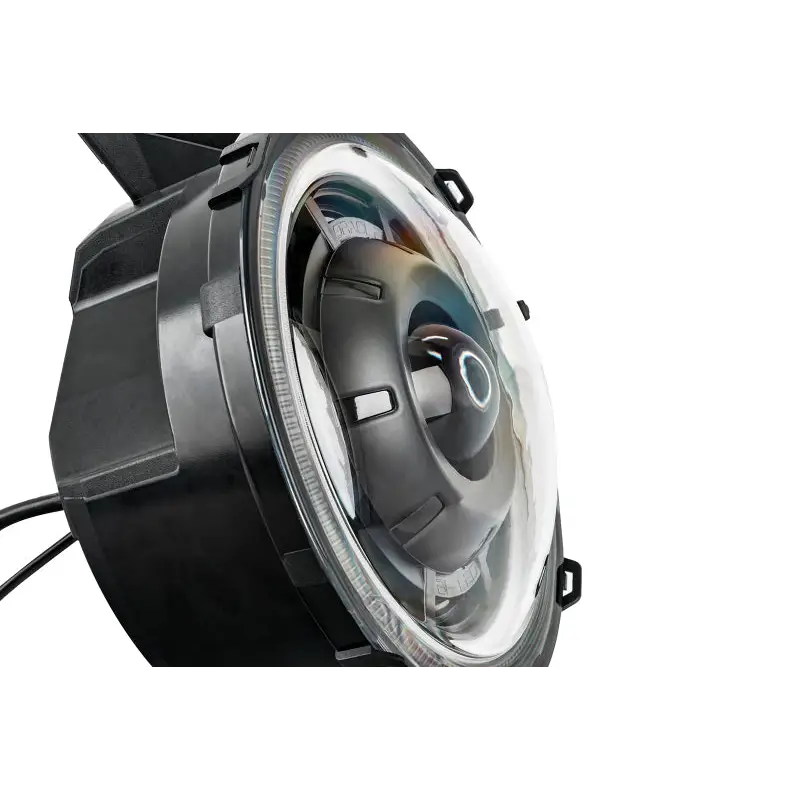 Oracle Oculus Bi-LED Projector Headlights for Jeep JL/Gladiator JT - Graphite Metallic - 5500K speaker