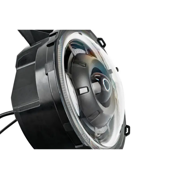 Oracle Oculus Bi-LED Projector Headlights for Jeep JL/Gladiator JT - Graphite Metallic - 5500K speaker