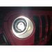 Red Jeep with White Light - Oracle Oculus Bi-LED Projector Headlights for Jeep JL/Gladiator JT