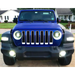 Matte black Jeep JL/Gladiator JT with white light - Oracle Oculus Bi-LED Projector Headlights