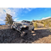 Off-road jeep driving on rocky trail - Oracle Oculus Bi-LED projector headlights for Jeep JL/Gladiator JT.