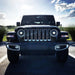 Matte black Jeep parked in lot - Oracle Oculus Bi-LED projector headlights for Jeep JL/Gladiator JT