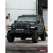 Close up of Jeep with Oracle Oculus Bi-LED Projector Headlights in Matte Black