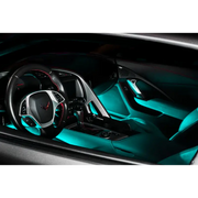 Interior of Lamb GTP concept car - featured in Oracle Pair 15in LED Strips Retail Pack for counter sales.