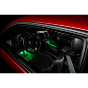 Oracle Pair 15in LED Strips Retail Pack - RGB ColorSHIFT interior of red car with green lights
