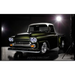 Oracle Pre-Installed Lights 5.75 IN. Sealed Beam with Green Halo in Old Truck