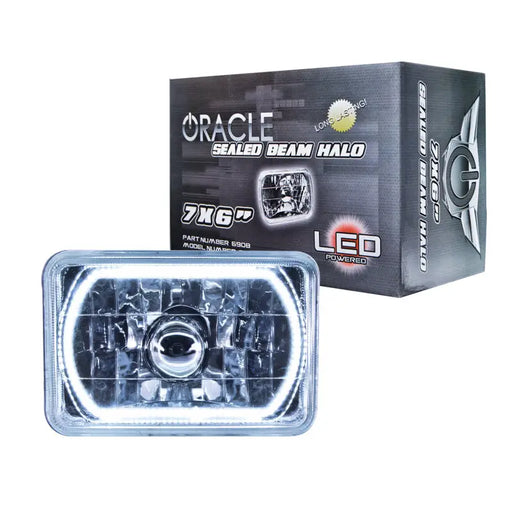 Oracle Pre-Installed Sealed Beam Headlight with White Halo