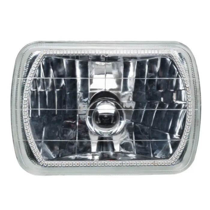 Oracle Pre-Installed Lights 7x6 IN. Sealed Beam - White Halo for Jeep