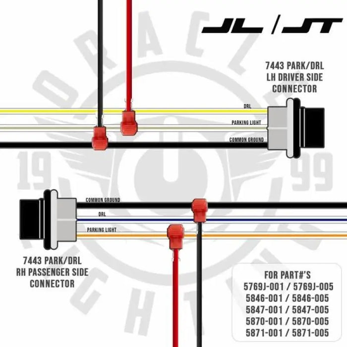 Pre-Runner Style LED Grille Kit for Jeep Gladiator JT - 4 pin trailer wiring diagram.